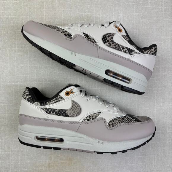 🐎 2025 Nike Air Max 1 “Snakeskin Light Orewood Brown” 8M - Picture 2 of 6